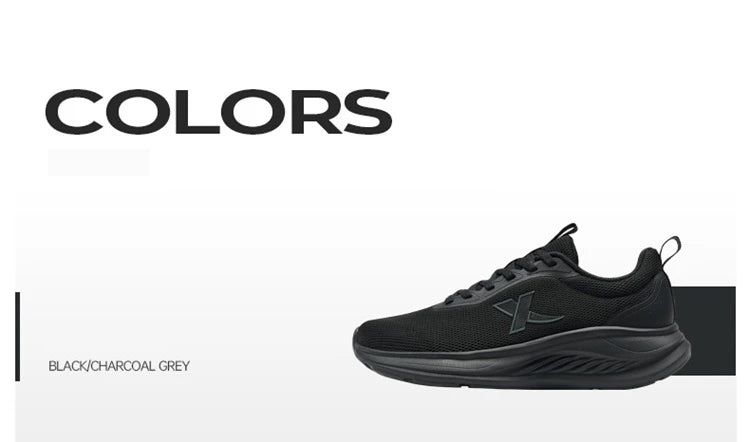 Xtep Running Shoes For Men 2025 Summer Breathable Mesh Shoes Soft-soled Shock Absorbing Lightweight Sports Shoes 875419110053