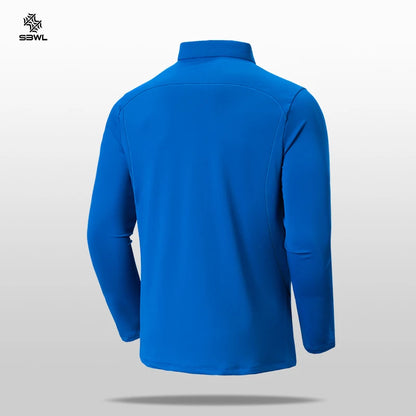 Camiseta SBWL de manga larga para hombre, de alta calidad, para ciclismo, senderismo, deportes al aire libre, ocio, velocidad, secado rápido, running, fitness, ropa deportiva, Tops