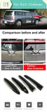 Black For Mini Cooper One D S JCW R55 Clubman 4Doors 2007-2014  Door Handle Covers Stickers Car-Styling Exterior Accessories