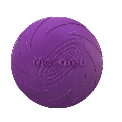 OUZEY - Discos voladores resistentes a mordeduras para perros, juguetes multifuncionales para mascotas, juguetes de entrenamiento para perros, juego interactivo para exteriores 