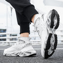 Mens Sneakers Flat Comfortable Fashion Tennis Sports Running Shock-absorbing Gym Male Casual Sports Shoes for Man