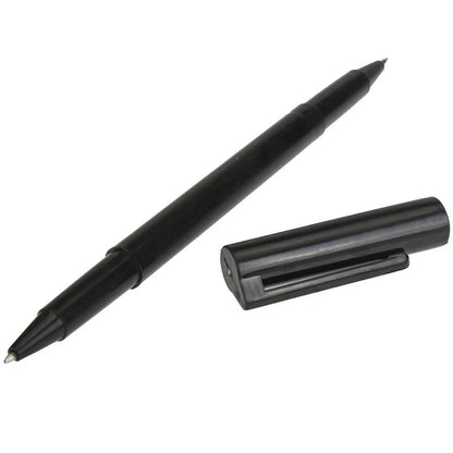 1 Piece Close up Magic Pen Creative Penetration Through Paper Black Color Plastic Dollar Bill Money Trick Tool Magic Pens