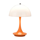 Danish mushroom table lamp Nordic modern high-end atmospheric charging bedroom bedside living room decorative light