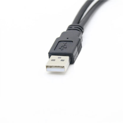 2.0 A 1 male to 2 Dual USB Female Data Hub Power Adapter Y Splitter USB Charging Power Cable Cord Extension Cable