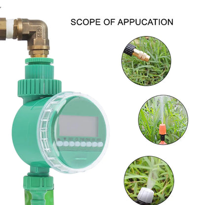 LCD Display Electronic Garden Watering Timer Automatic Irrigation Controller Intelligence Valve Watering Control Device