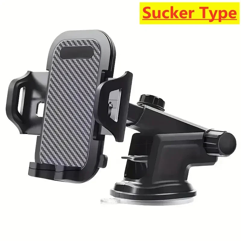 Sucker Car Phone Holder Mount Stand Suction Cup Smartphone Mobile Cell Support in Car Bracket For iPhone Xiaomi Huawei Samsung