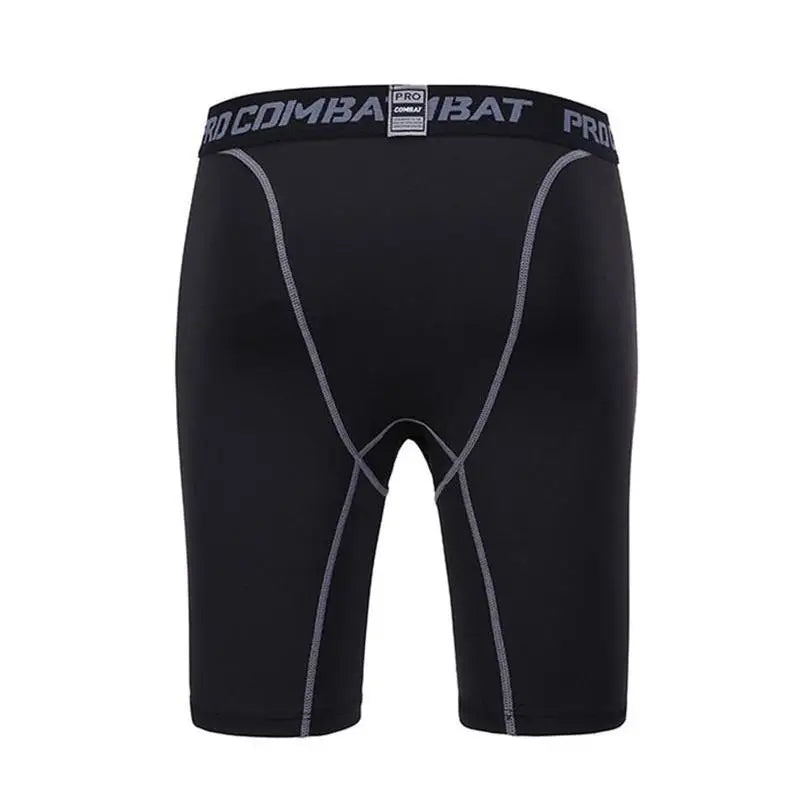 Sports New Men's Bodybuilding Shorts, Fitness Compression Tight Shorts, Sports Men's Muscle Active Elastic Tight Shorts