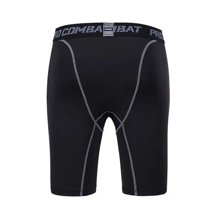 Sports New Men's Bodybuilding Shorts, Fitness Compression Tight Shorts, Sports Men's Muscle Active Elastic Tight Shorts