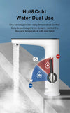 Briwellna Electric Water Heater 220V Kitchen Faucet Tankless Geysers Faucet Heater Heating Tap Instantaneous Heaters Robinet