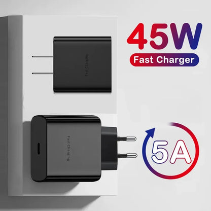 45W Snel Voor Samsung Oplader S24 S23 S22 S21 Ultra S20 Fe Plus A54 A53 A 52S A51 Snel Opladen Usb Type C Kabel Telefoon Accesso