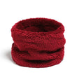 Cashmere quente cor anel cachecol de inverno sólido pelúcia grosso esportes ao ar livre das mulheres dos homens crianças lenço máscara facial completa silenciador