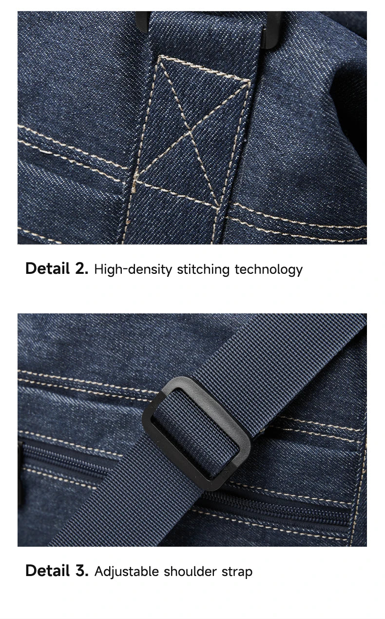 LEE Casual Weekends Overnight Luggage Travel Bag Women Men Waterproof Dry Wet Pockets Duffle Bag Unisex Sport Fitness Gym Bag