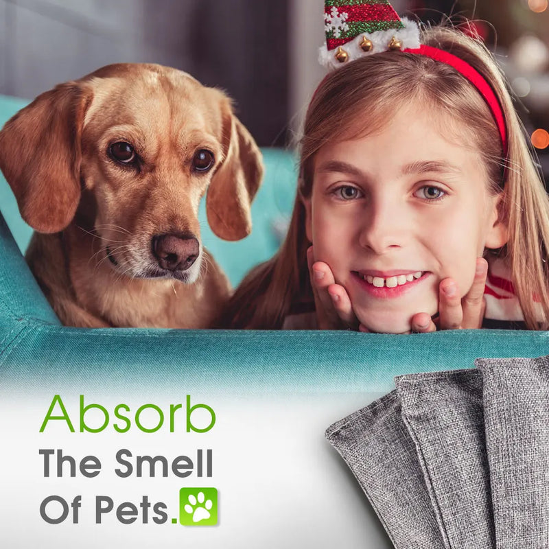 10 pçs sacos de carvão de bambu natural purificador de ar carvão ativado absorvente de odor eliminador de odor de umidade para sapatos de armário de carro