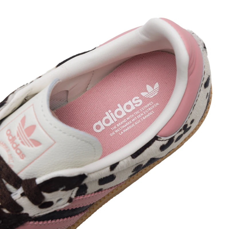 Adidas (Adidas) Trefoil Men's and Women's Sneakers, Cow Print German Training Shoes, Casual Shoes Kk2239