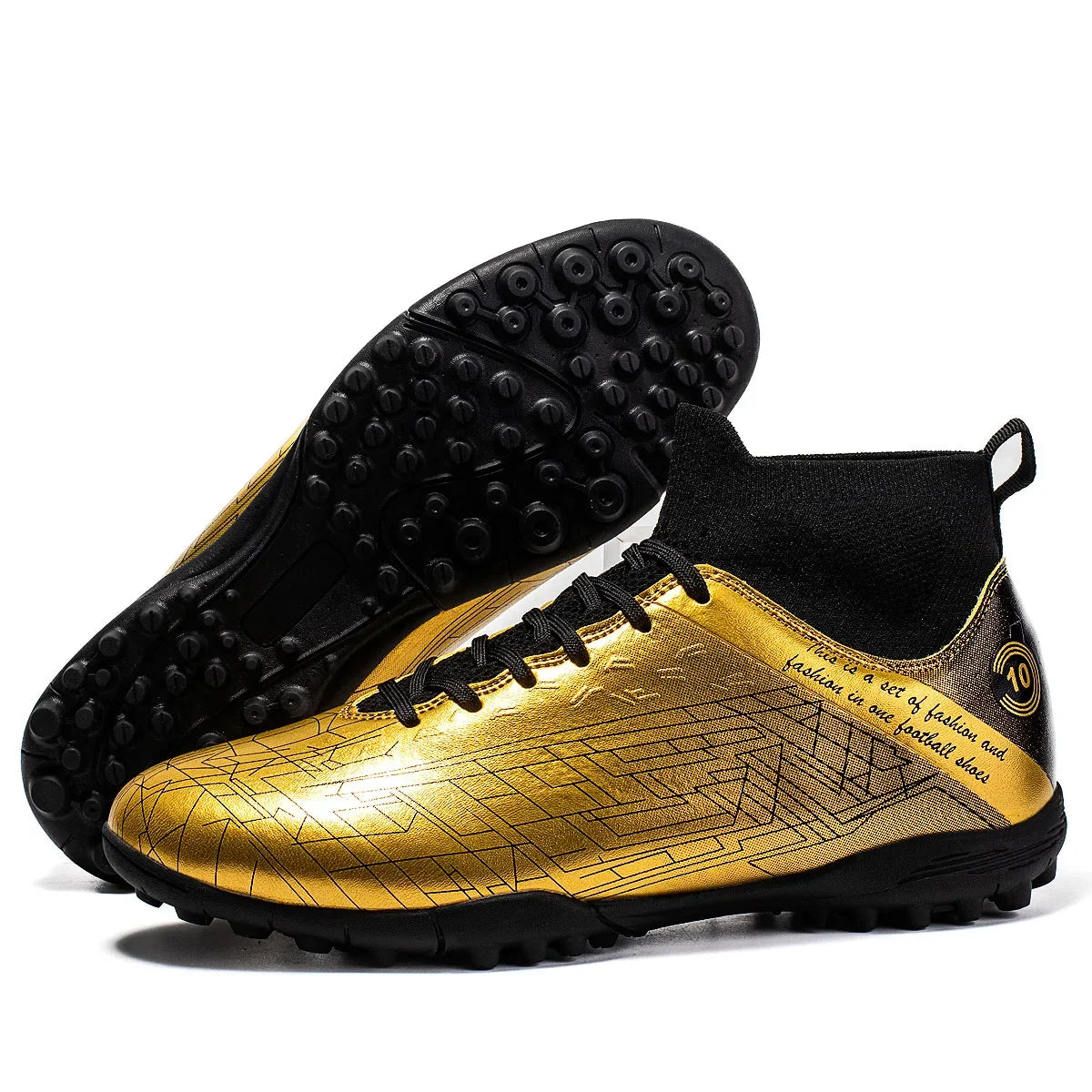 Botas de fútbol de alta calidad para hombre, originales, profesionales, para entrenamiento en interiores, ultraligeras y rápidas.
