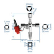 Multifunction Phillips Wrench 4 Ways Universal Internal Triangle Key Wrench High Quality Multifunction Repair Tools Hand Tools
