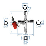 Multifunction Phillips Wrench 4 Ways Universal Internal Triangle Key Wrench High Quality Multifunction Repair Tools Hand Tools