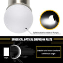 Bombilla LED acrílica 1156 1157 P21w P21/5w R10W Ba15s Bay15d, accesorio para lámpara automotriz para motocicleta, envío directo.