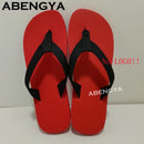 2025 Summer Hot Red Sole Flip Flops Flat Slippers For Women&Men Thick Sole Lazy Mules Casual Vacation Beach Slides Couple Shoes