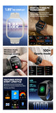 2025 New For Xiaomi Smart Watch Men Women 1.85-Inch HD AMOLED Full Touch Screen IP68 Waterproof Bluetooth Call SmartWatch Man