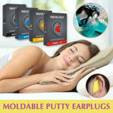 PU Moldable Shaped Anti-noise Ear Plugs Noise Reduction Sleeping Guard Soft Anti-Snoring Health Care Sleep Aid Earplug Swimming