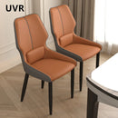 UVR Creative Dining Chair Living Room Kitchen Backrest Stool Modern Simple Cafe Chair Household Hotel Restaurant Chair Furniture