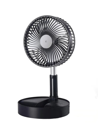 Portable Fan USB Rechargeable Folding Telescopic Floor Standing Fan Remote control Mini Fans Outdoor Camping Cooling fan home