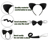 Animal Cat Tiger Cosplay Costume for Boys Girls Headband Clothes Shoes Tail Tutu Skirt Gloves Set for Kids School Performance