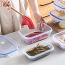 Vacuum Food Storage Box Transparent Storage Container Fridge Organizer Microwave Safe Fresh-Keeping Sealing Box Food Dispenser