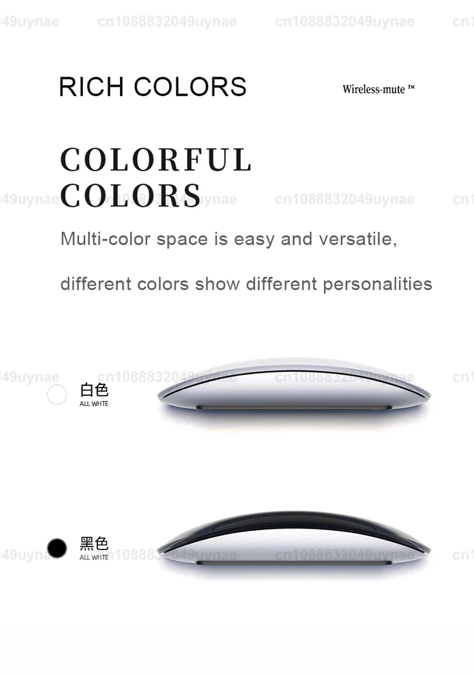 Original Official For APPLE Magic Wireless Mouse Bluetooth 5.0 For Macbook Pro Air Mini Laptop Tablet PC iPad Multi-Touch Mouse