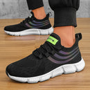 Men Casual Sports Shoes Breathable Lightweight Sneakers Anti-slip Flats Outdoor Running Walking Tenis Athletic Jogging Shoes
