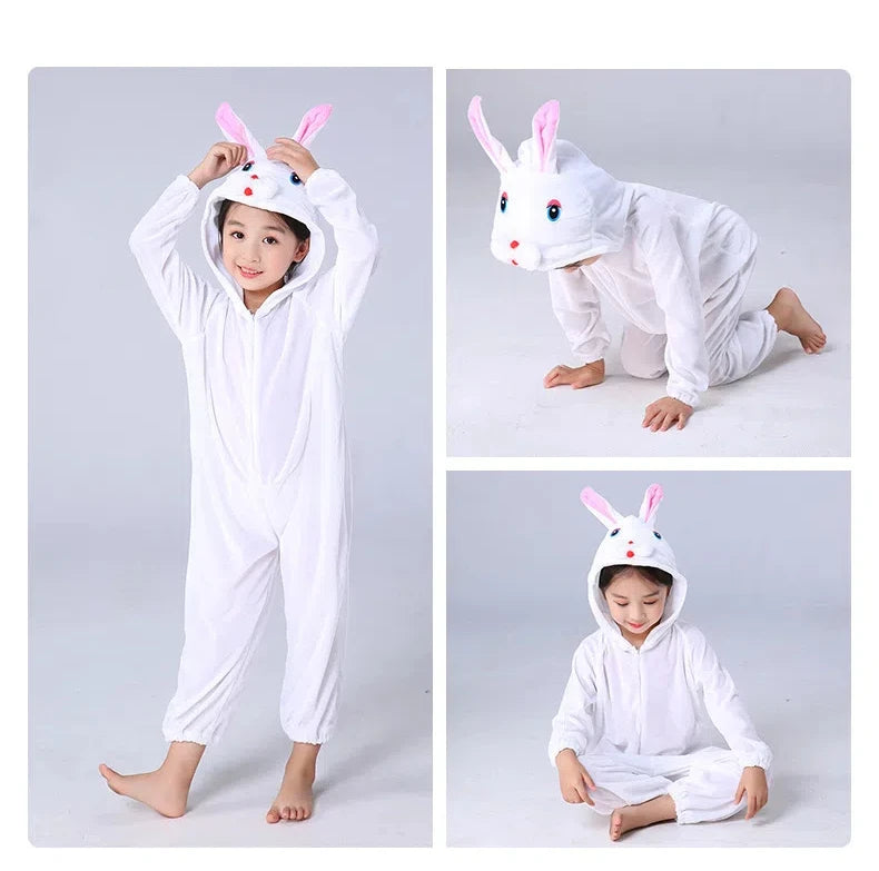 Chinese Zodiac Performance Costumes Children's Animal Performance Costumes for Children's Day Kindergarten Tiger Rabbit Monkey Dog