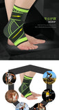 Ankle Protector Sports Gym Accessories Men Women Sports Wrap Compression Basketball Ankle Support Running Knitted Ankle Brace