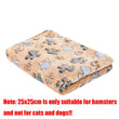 Soft Fluffy High Quality Pet Blanket Flannel Dog Sleeping Blanket Paw Print Pattern Pet Mat Warm Comfortable Blanket for Cat Dog