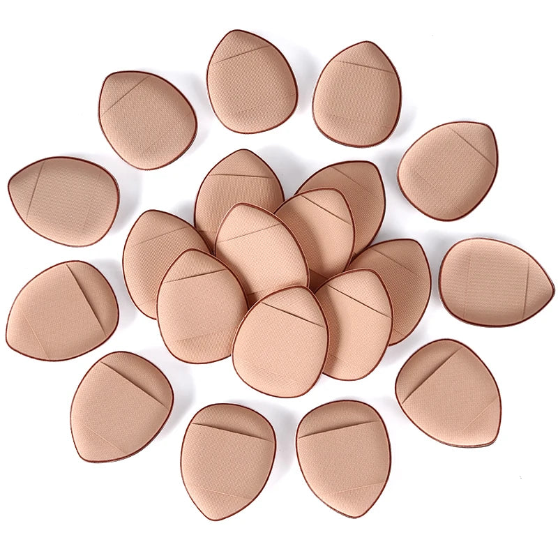 5/10/20Pcs Mini Finger Sponge Puff For Makeup Foundation Powder Detail Face Concealer Cream Blend Cosmetic Sponges Accessories