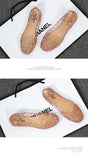 Women's Flat Bottom Plastic Jelly Sandals Hollow out Slip-On Beach Shoes Comfortable Lightweight Summer Footwear