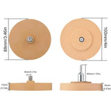Borrador de coche, removedor de adhesivo para ruedas, adaptador de taladro eléctrico suave para llantas de goma, reparación de pintura, herramienta para quitar calcomanías de vinilo de goma