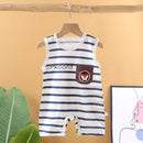 New 2025 Soft and Lightweight Cotton Baby Crawling Clothes for Boys Girls Aged 1-20 Months Children Romper Kids Homewear