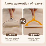 Pet Cat Hair Remover Brush Portable Silicone Comb Double-Sided Scraper for Cats Dog Sofa Clothes Home Cleaning Accessories