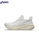 Zapatillas de running Asics Nimbus 26 originales para hombre, amortiguación, estabilidad, deportivas Asics unisex, color blanco
