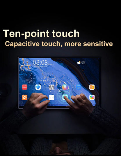 VCHANCE 15.6'' 4K OLED Portable Monitor Touchscreen 16:10 100%DCI-P3 Office Display for Mini PC Laptop Phone XBox Switch Macbook