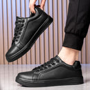 Leather Men Shoes Sneakers Trend Casual Shoe Breathable Leisure Male Sneakers Non-slip Footwear Men Vulcanized Shoes