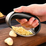 Prensa de ajo de acero inoxidable, máquina Manual para hacer ajos, cocina, multifuncional, para el hogar, triturador de ajo, herramientas para exprimir ajo