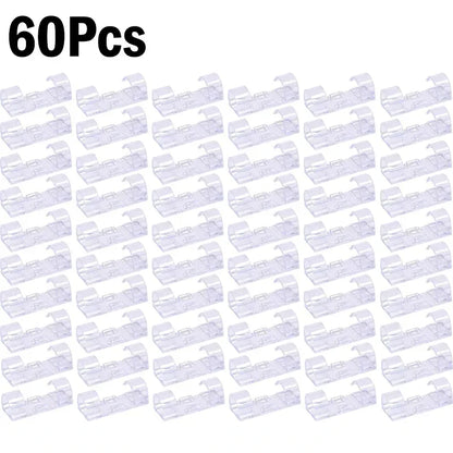1/100Pcs Cable Clips Self-Adhesive Cable Organizer Cord Management System Cord Holder for Wire Management Desk Car Office Home