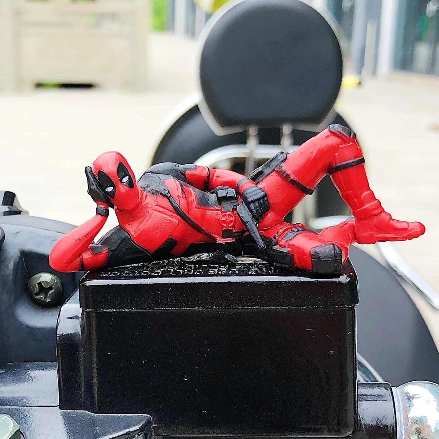 Sitting Anime Figure Hero Doll Home Decoration Mini Figurine Car Interior Miniature Model Collection Figurine Kids Toy Gifts