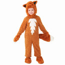 Kids Boys and Girls Animal Themed King Lion & Fox Halloween Costumes Suitable for Stage Performances Jumpsuits