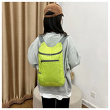 New Waterproof Backpack Portable Folding Bag Student Backpack Backpack Outdoor Large Capacity Movement Men Women Traveling Bag