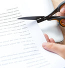 DELI Soft Handle Scissors for Office & Home Use - Durable Sharp Handcraft Scissors for Crafting & Office Supplies