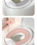 Children's Toilet Seat Potties Seat Children's Toilet Seat Universal Splash Proof Toilet Training for Male and Female Babies