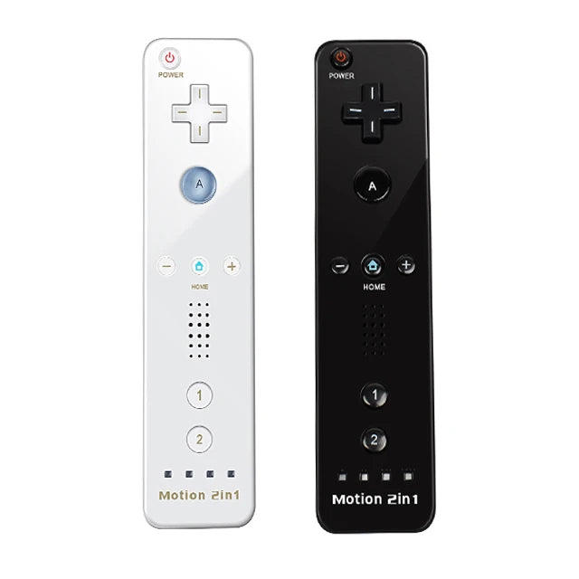 Controllers for Nintendo Wii/Wii U Left/Right 2in1 Motion Plus Controller Wireless Remote Control Gamepad Video Game Accessories